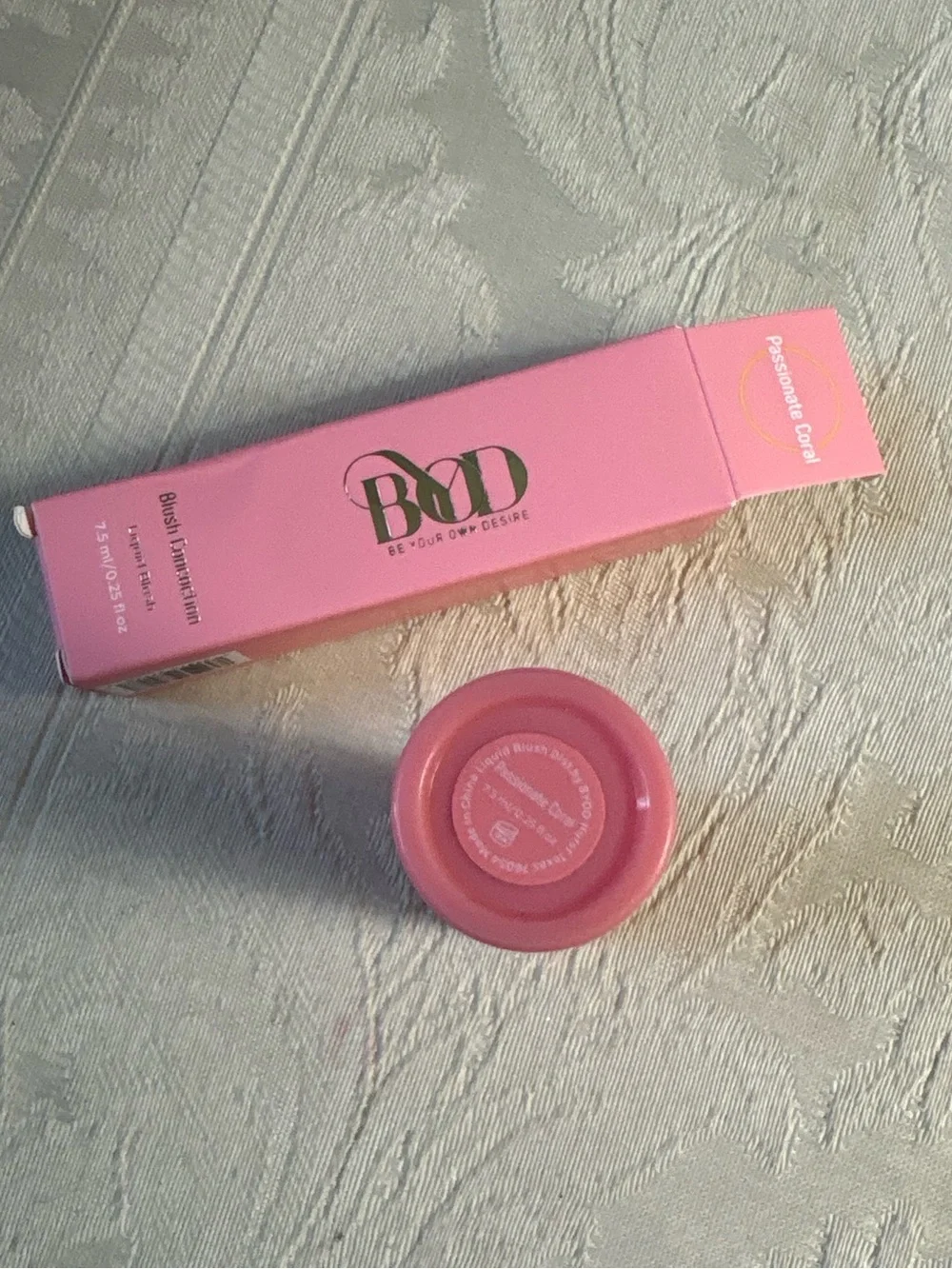 BYOD Blush Concoction Liquid Cream Blush — Passionate Coral BNIB